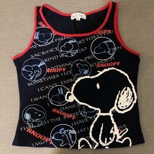 Snoopy Crop Top